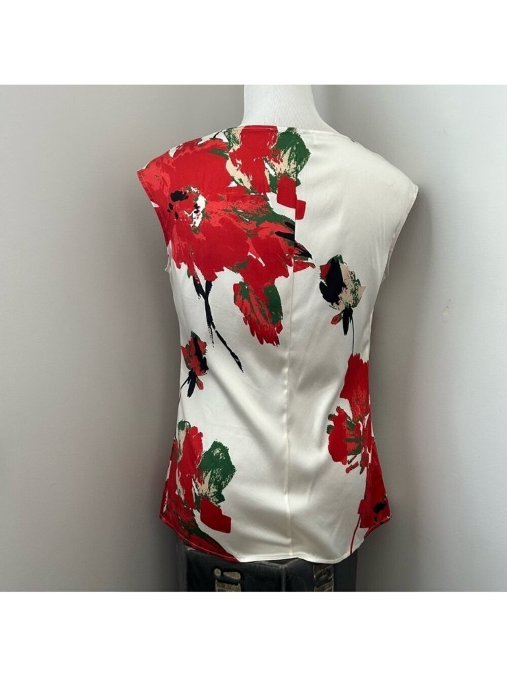 St. John Collection Silk Top - Picture 2 of 11